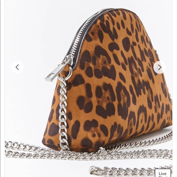 Leopard Print Crossbody Bag - Picture 3 of 4